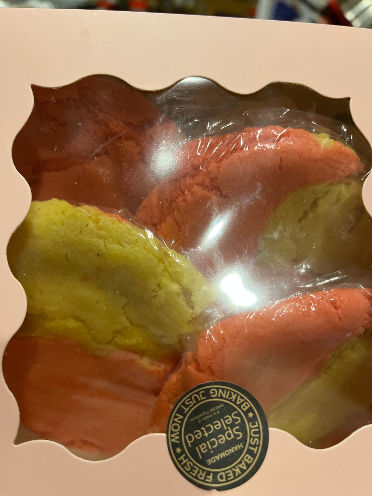Strawberry lemonade cookies 6 pack