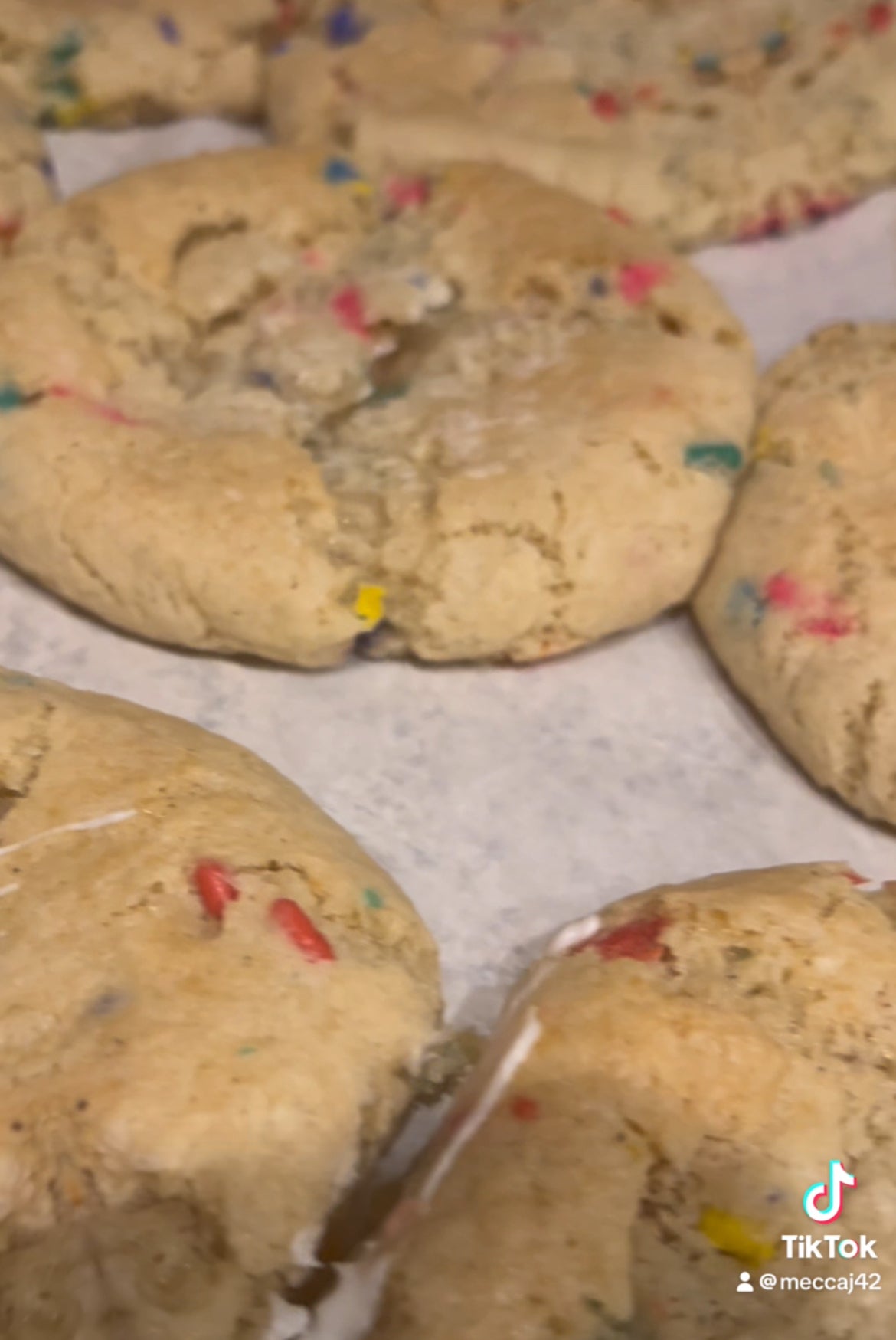 Birthday cookies