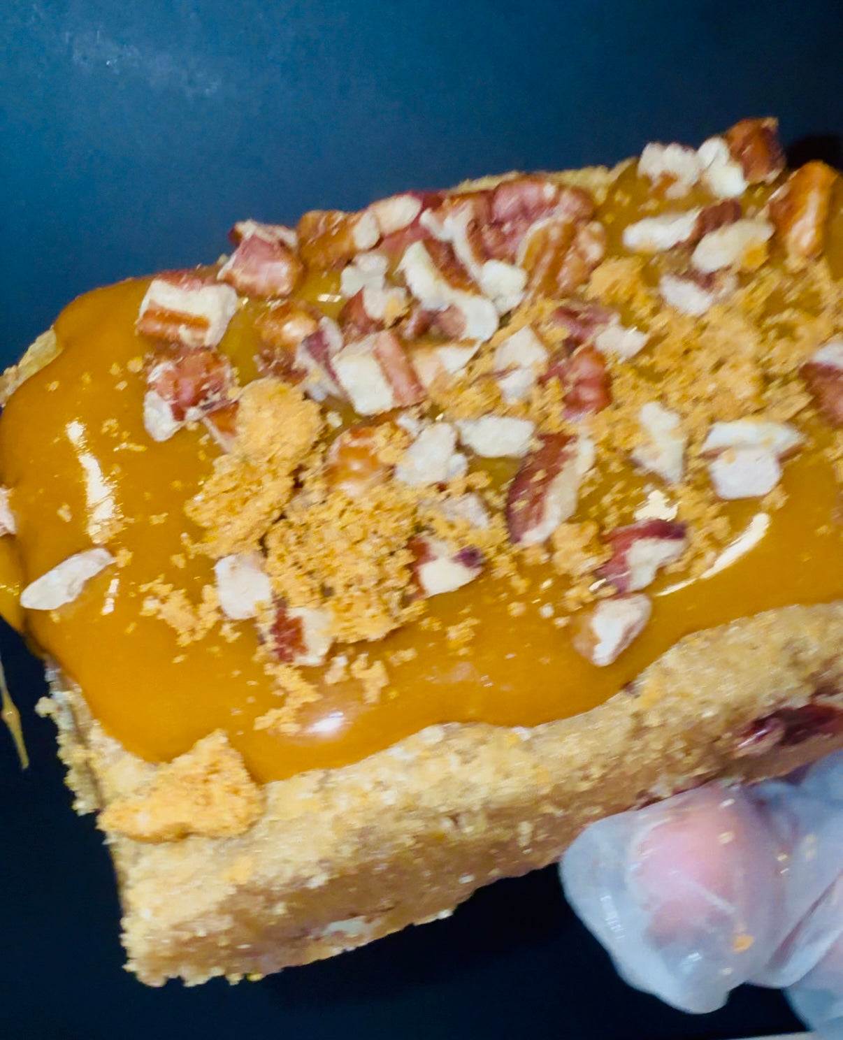Cookie Butter Caramel Pecan Blondies