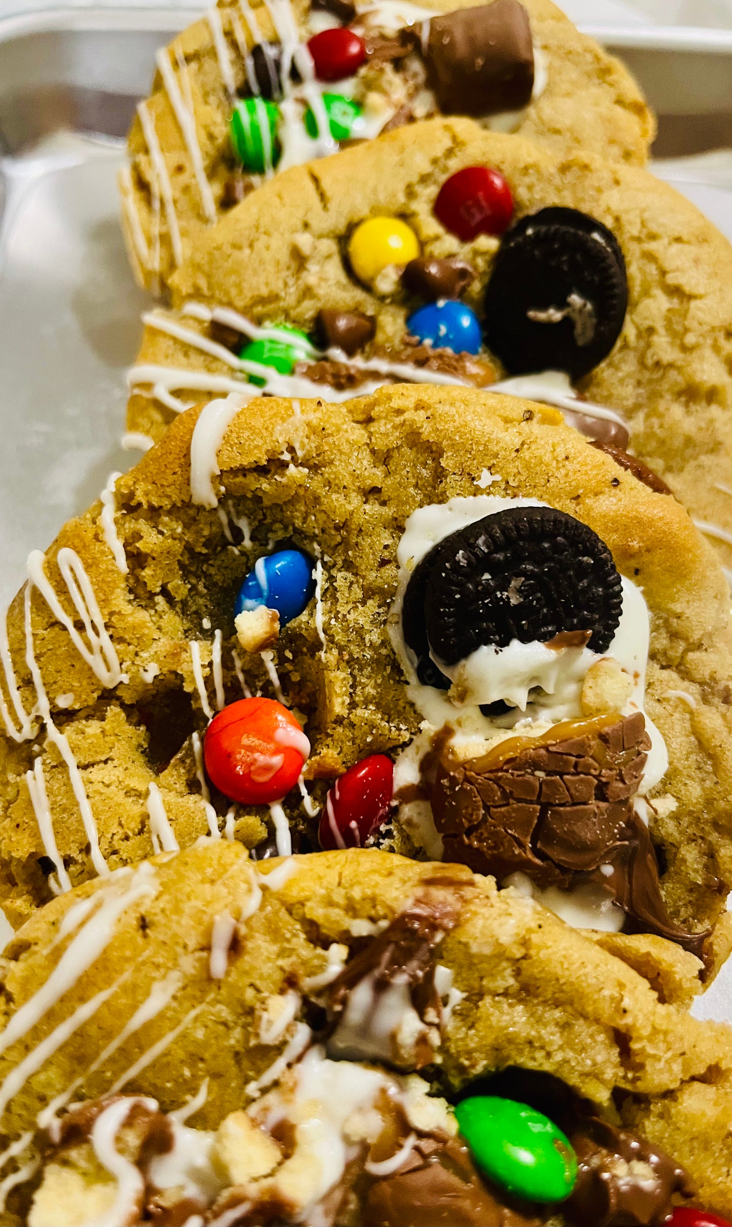 Everything cookie and candy cookies 6pack